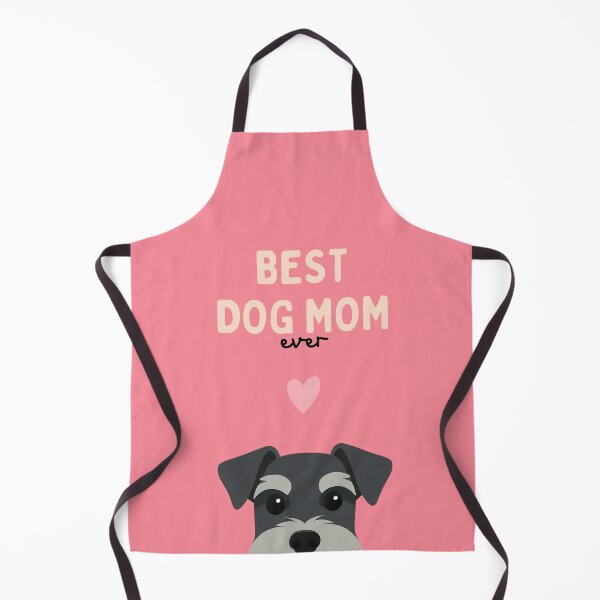 Item preview, Black & Silver Miniature Schnauzer Best Dog Mom designed and sold by ZoesPlace.