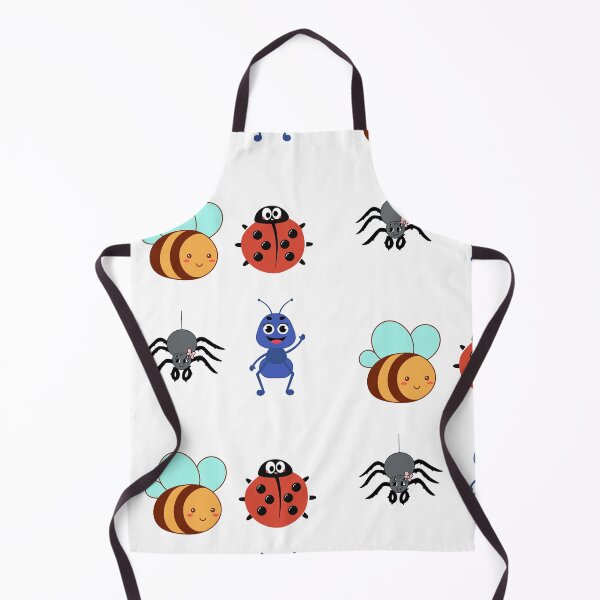 Item preview, Cute Bug Character Set Bee Ladybug Spider Ant designed and sold by SoftAuraStudi0.