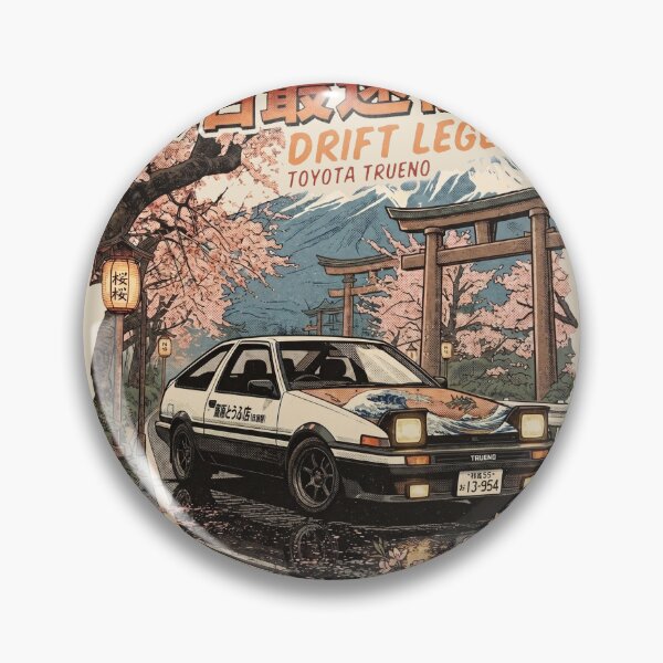 Item preview, Drift Legend | Toyota Trueno - Initial D | 秋名最速伝説 designed and sold by L1sercool.