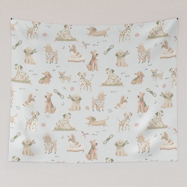 Item preview, Barking vibes - dogs puppy breed  designed and sold by Milatoo.