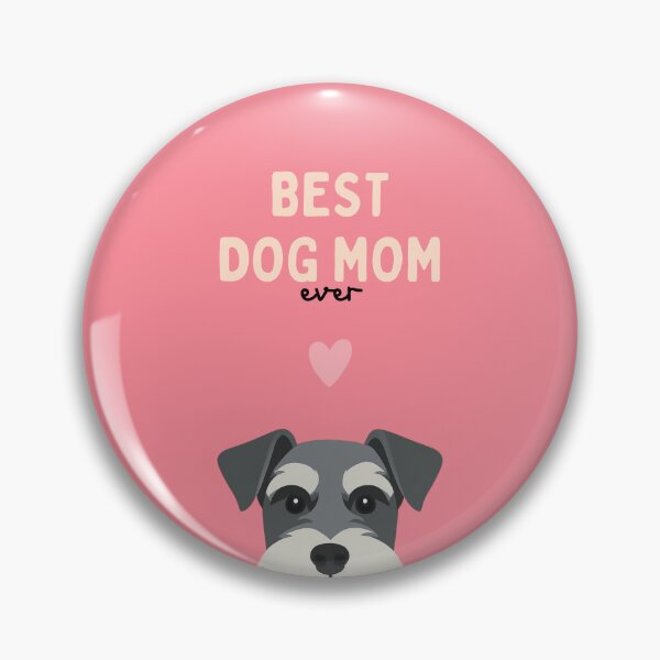 Item preview, Salt & Pepper Miniature Schnauzer Best Dog Mom designed and sold by ZoesPlace.
