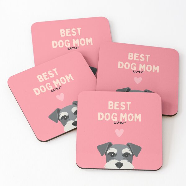 Item preview, Salt & Pepper Miniature Schnauzer Best Dog Mom designed and sold by ZoesPlace.