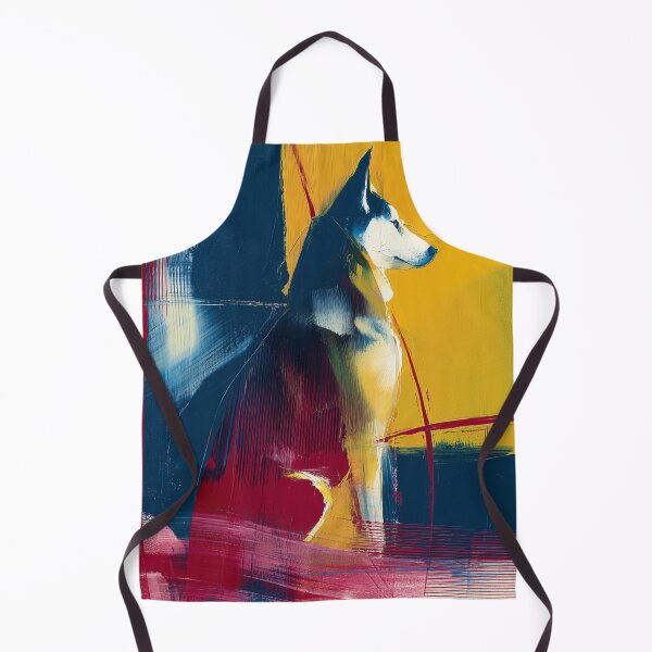 Item preview, Abstract Husky in Vibrant Colors designed and sold by lautir.