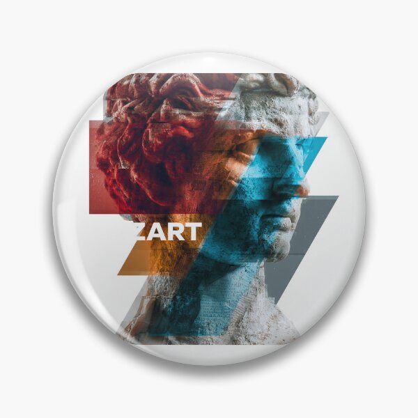 Item preview, Mozart – Musical Collage Art Print | Classical Composer Genius Poster designed and sold by OzzFrequency.