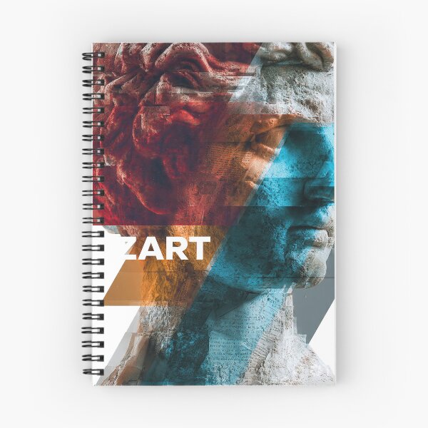Item preview, Mozart – Musical Collage Art Print | Classical Composer Genius Poster designed and sold by OzzFrequency.