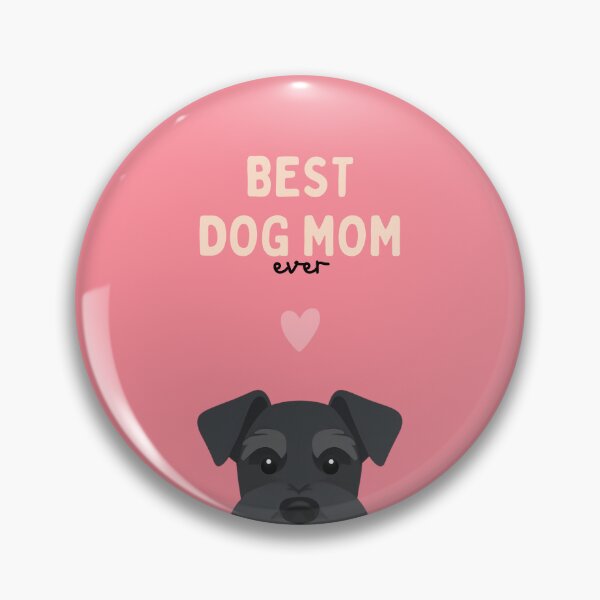 Item preview, Black Miniature Schnauzer Best Dog Mom designed and sold by ZoesPlace.