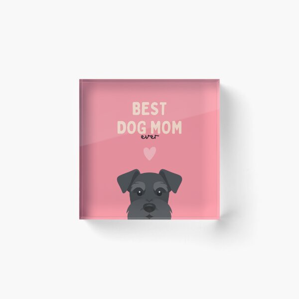 Item preview, Black Miniature Schnauzer Best Dog Mom designed and sold by ZoesPlace.