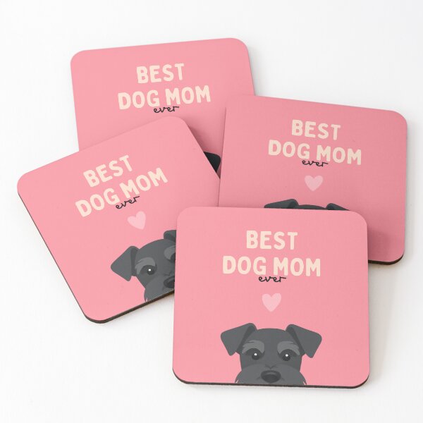 Item preview, Black Miniature Schnauzer Best Dog Mom designed and sold by ZoesPlace.