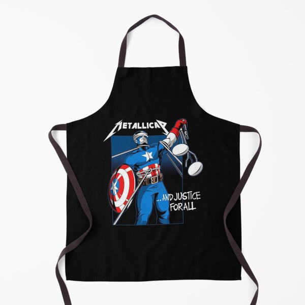 Item preview, Captain America ...And Justice For All Metallica Mashup Parody designed and sold by EychanchanArt.