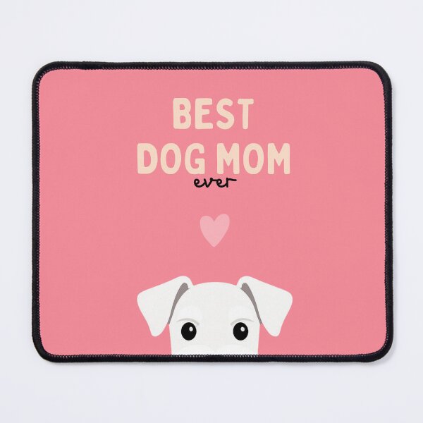 Item preview, White Miniature Schnauzer Best Dog Mom designed and sold by ZoesPlace.