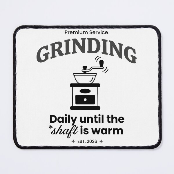 Item preview, Premium Grinding Service Funny Retro Design designed and sold by P2P-paotopao.