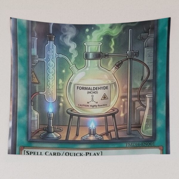 Item preview, Yu-Gi-Oh! Custom Trading Spell Card: Formaldehyde designed and sold by Uniqueartai.