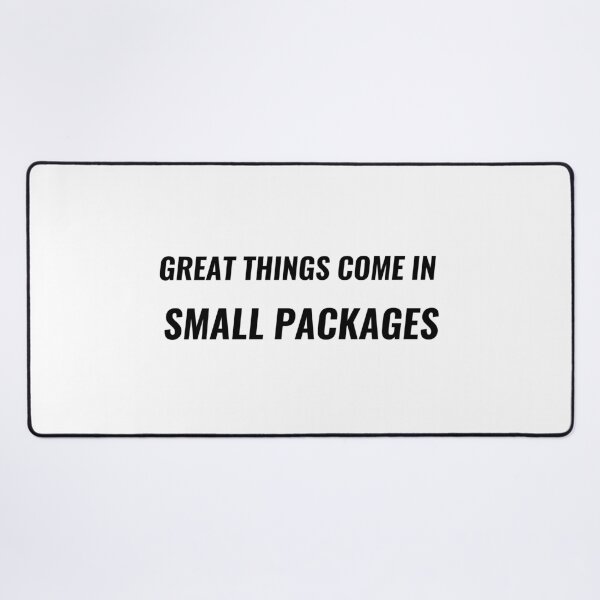 Item preview, Great Things Come In Small Packages T-Shirt – Short Positive Quote | Uncle Jichuan designed and sold by Uncle-Jichuan.