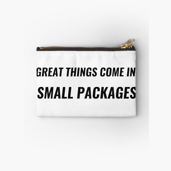 Item preview, Great Things Come In Small Packages T-Shirt – Short Positive Quote | Uncle Jichuan designed and sold by Uncle-Jichuan.