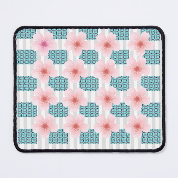 Item preview, Pastel Floral Geometric Pattern Aesthetic Design  designed and sold by Palette-Vibes.