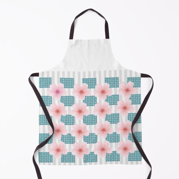 Item preview, Pastel Floral Geometric Pattern Aesthetic Design designed and sold by Palette-Vibes.