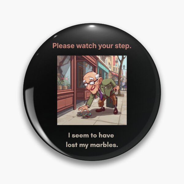 Item preview, I seem to have lost my marbles. designed and sold by Nene Bird Designs.