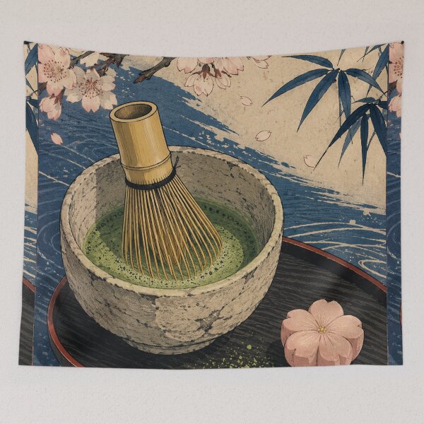 Item preview, Matcha Whisk - Vintage Japanese Culinary Ukiyo-e  designed and sold by bapupa.
