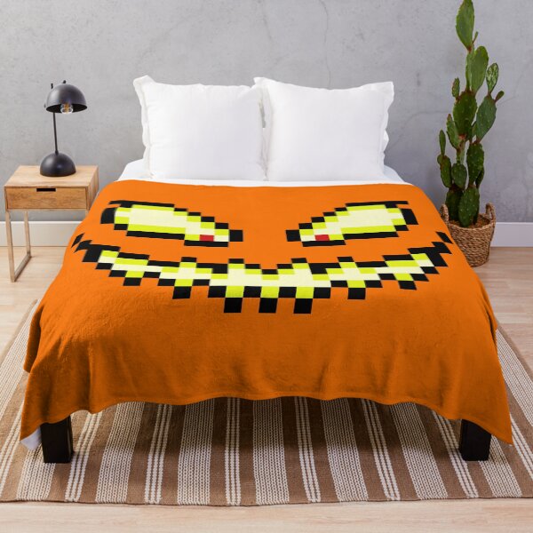 Item preview, Pixel Pumpkin Face designed and sold by gkillerb.