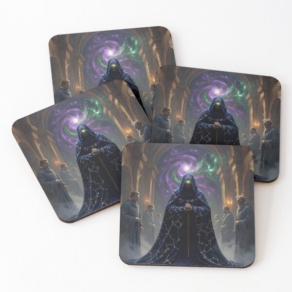 Item preview, Cosmic Prayer: The Dark Ruler and the Universe designed and sold by VoidVeilStudio.