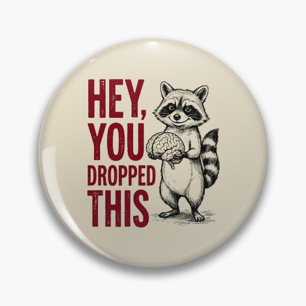 Item preview, Hey You Dropped This Brain designed and sold by dudelinart.