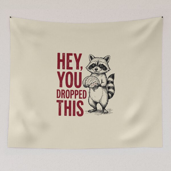 Item preview, Hey You Dropped This Brain designed and sold by dudelinart.