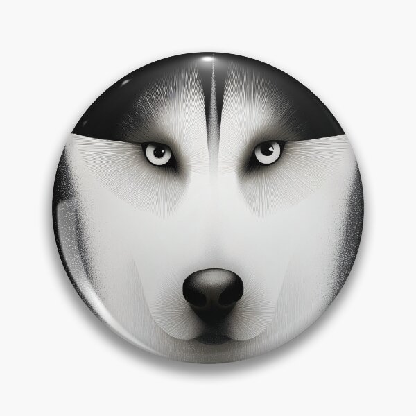 Item preview, Mystical Stare of a husky designed and sold by lautir.