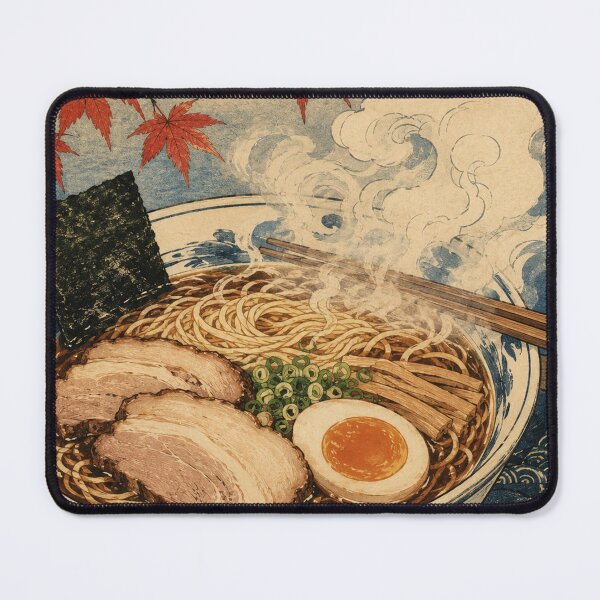 Item preview, Ramen Steam - Vintage Japanese Culinary Ukiyo-e  designed and sold by bapupa.