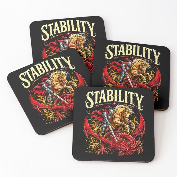 Item preview, Stability Knight and Dragon Graphic Design designed and sold by FocusedPatterns.