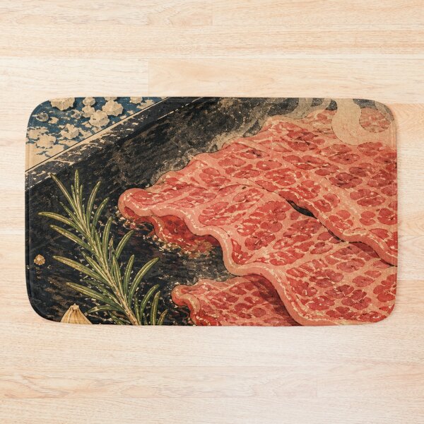 Item preview, Sizzling Teppan - Vintage Japanese Culinary Ukiyo-e  designed and sold by bapupa.