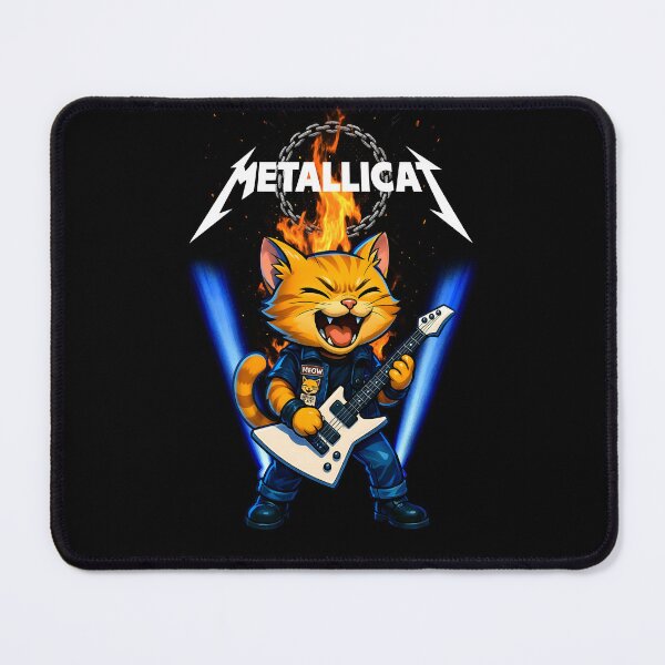 Item preview, Metallicat / Whiskers, Riffs, and Rebellion. designed and sold by DarrenAshenOne.