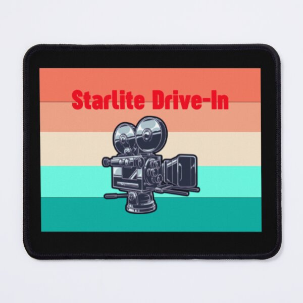 Item preview, Starlite Drive-In Cinema Retro Vintage Movie Projector designed and sold by ShaderShirts.