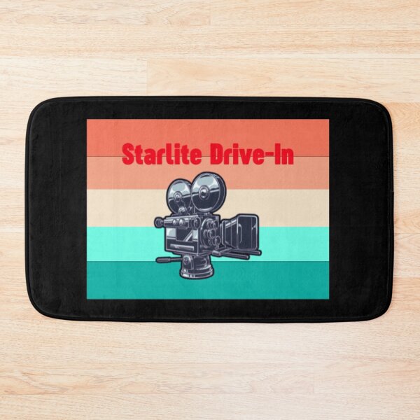 Item preview, Starlite Drive-In Cinema Retro Vintage Movie Projector designed and sold by ShaderShirts.