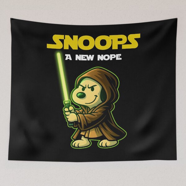 Item preview, Snoopi Wan Kenobi designed and sold by DarrenAshenOne.