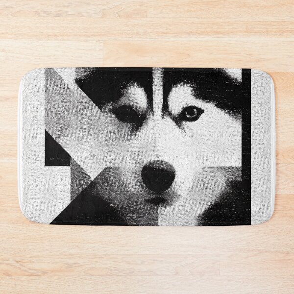 Artikelvorschau, Geometrisches Husky-Porträt entworfen und verkauft von lautir.