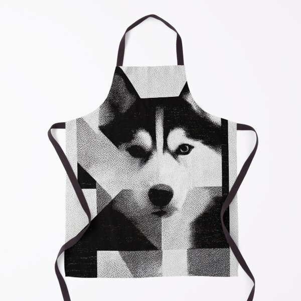Item preview, Geometric Husky Portrait designed and sold by lautir.