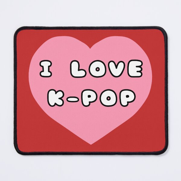 Item preview, I LOVE K-POP Kawaii Heart designed and sold by HugSomeNettles.