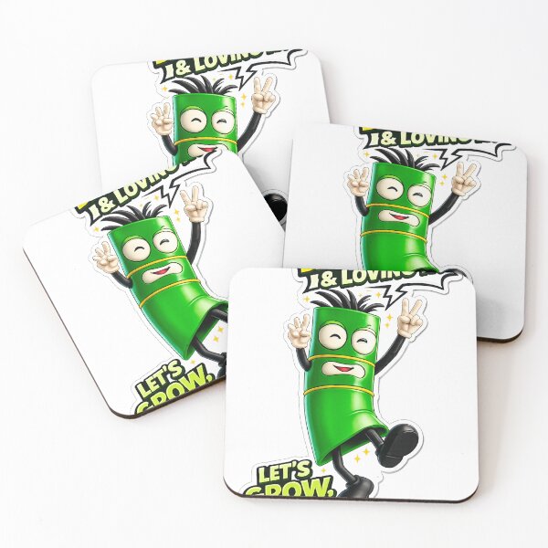 Item preview, BAMBOOZLED Vibe: Happy Bamboo Man designed and sold by Surreal Characters & Cute Pups.