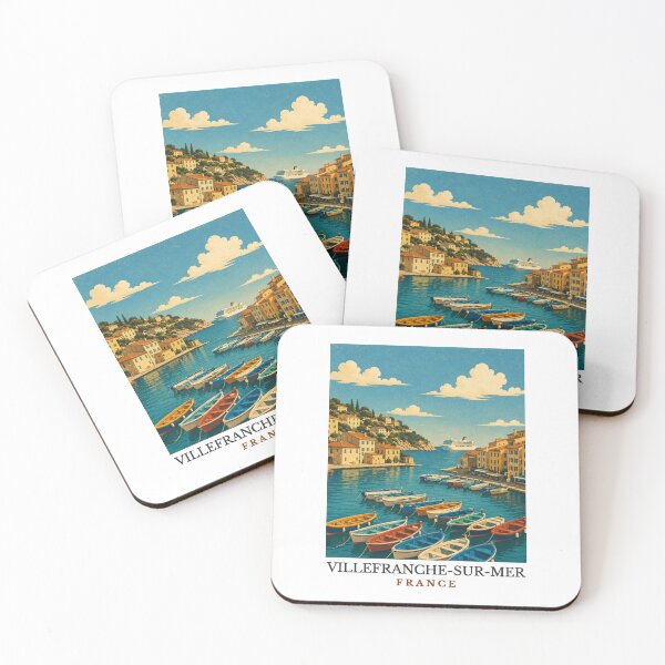 Item preview, Villefranche-Sur-Mer - France designed and sold by GoodOldVintage.