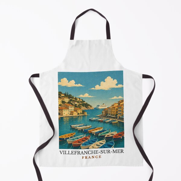 Aperçu de l'œuvre Villefranche-sur-Mer - France créée et vendue par GoodOldVintage.