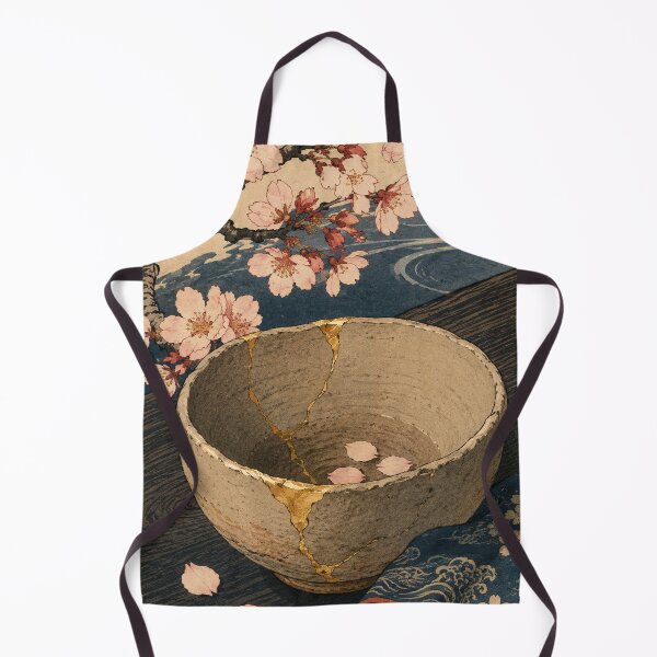 Item preview, Kintsugi Petals - Vintage Japanese Culture Ukiyo-e Woodblock  designed and sold by bapupa.