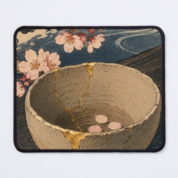Item preview, Kintsugi Petals - Vintage Japanese Culture Ukiyo-e Woodblock designed and sold by bapupa.