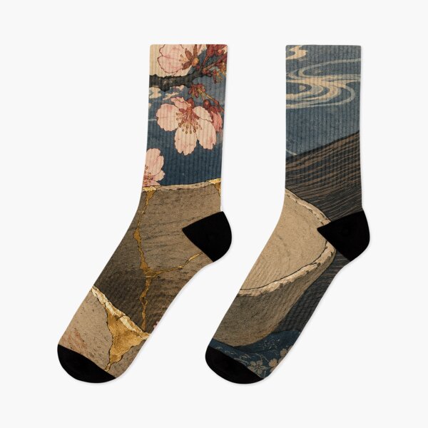 Item preview, Kintsugi Petals - Vintage Japanese Culture Ukiyo-e Woodblock  designed and sold by bapupa.