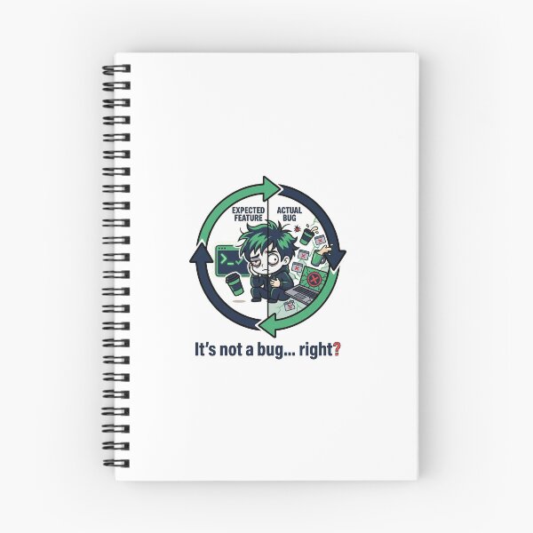 Item preview, It's Not A Bug Right designed and sold by IntrovertEngineer11.