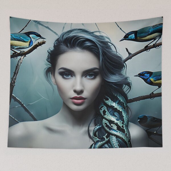 Item preview, Songbirds and Snakes 47 designed and sold by deep-sea-birds.