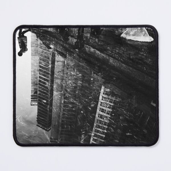Item preview, Children Beside Reflected City Towers designed and sold by UrbanNoirMood.