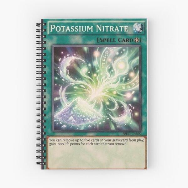 Item preview, Yu-Gi-Oh! Custom Trading Card: Potassium Nitrate designed and sold by Uniqueartai.