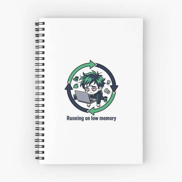 Item preview, Running On Low Memory designed and sold by IntrovertEngineer11.