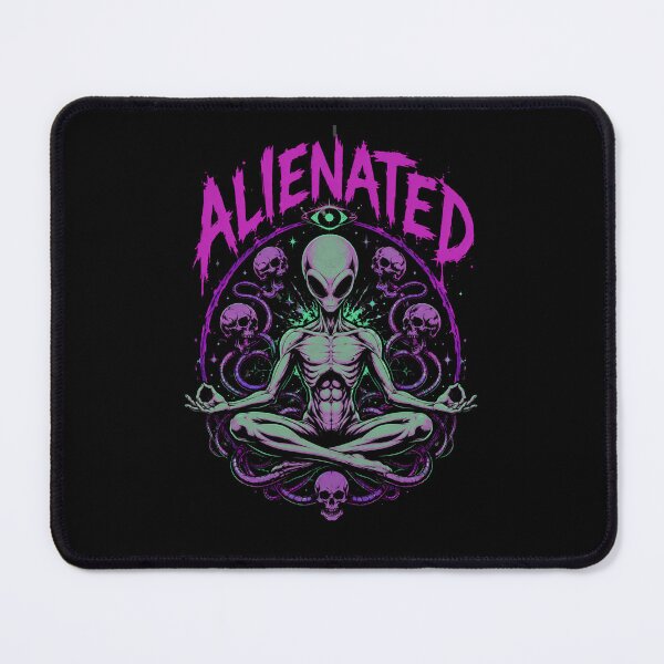 Item preview, Alienated Entity with Skulls Graphic Design designed and sold by FocusedPatterns.