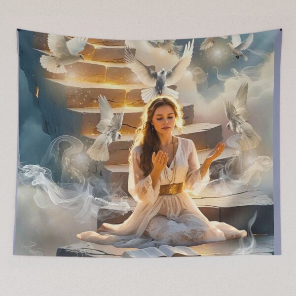Item preview, Stairway of Faith designed and sold by Tripp Art Studio.